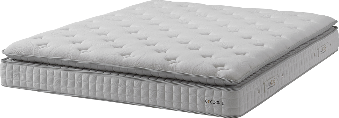 Matelas à ressorts ensachés “Cocoon Latex”